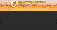 Desktop Screenshot of humboldthomebrewfest.com